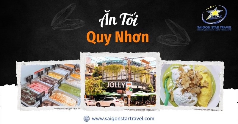 Mê tít với kem ý tự chọn tại Jolly quán Quy Nhơn