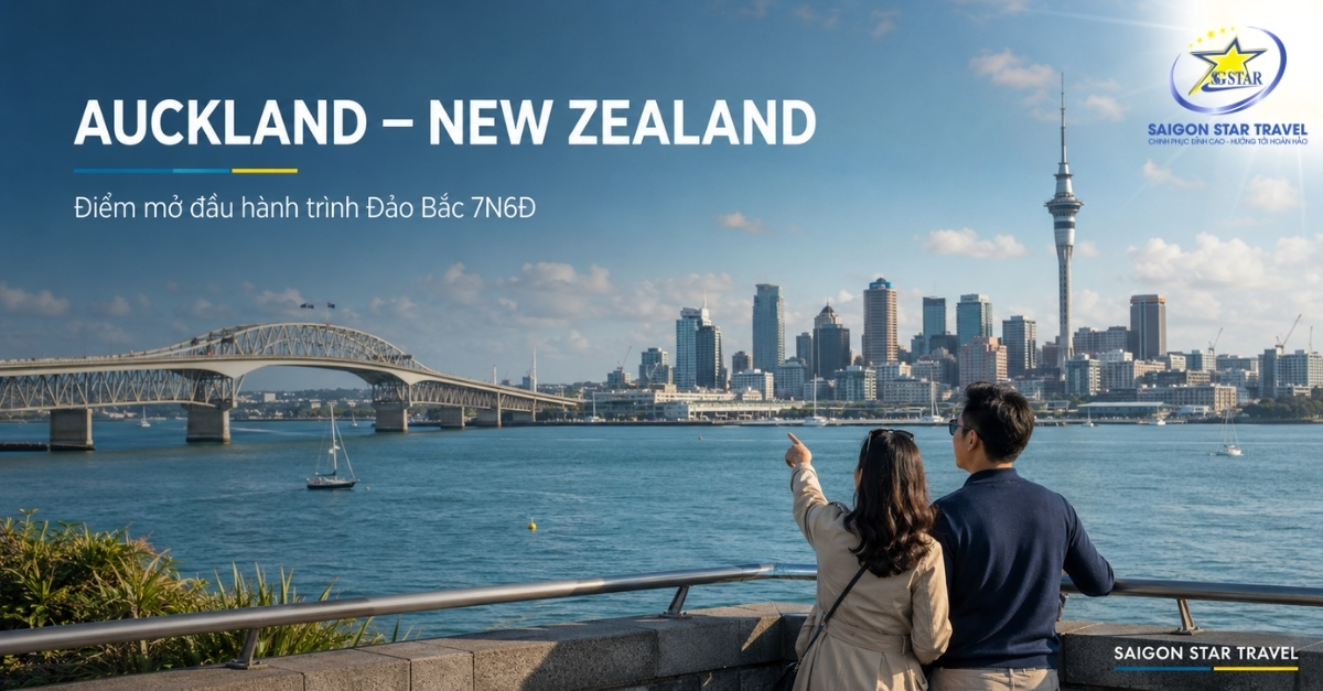 Auckland trong Tour New Zealand 7 ngày 6 đêm từ TpHCM