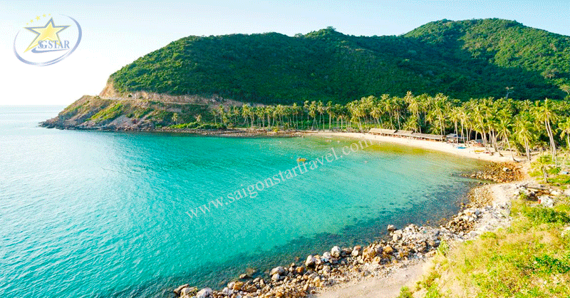bãi cây mến bãi biển đẹp tại nam du
