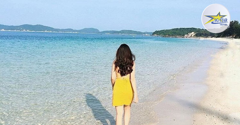 Bãi biển Hồng Vàn Cô Tô cong dài, uốn lượng đầy mê hoặc Bãi biển Hồng Vàn Cô Tô cong dài, uốn lượng đầy mê hoặc