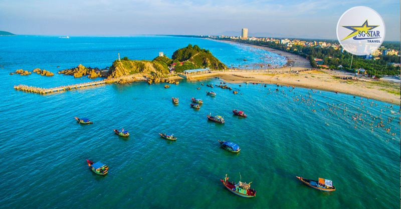 Bãi Cửa Lò là một trong những bãi biển đẹp nhất Bắc Trung Bộ