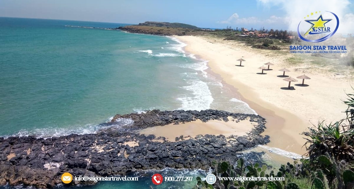 Bãi đá đen và Bãi Xép