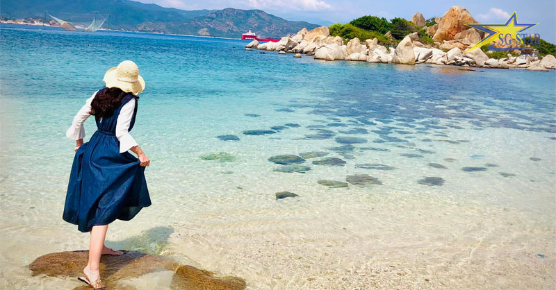 Bãi Nhà Cũ Bình Ba - Maldives thu nhỏ | Saigon Star Travel bai nha cu 3