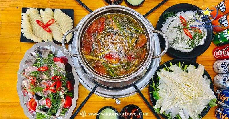 Lẩu Cá Tầm Đà Lạt - Món Ăn Ngon Khó Cưỡng Tại Xứ Lạnh | Saigon Star Travel Thưởng thức nồi lẩu cá tầm ấm áp giữa tiết trời Đà Lạt