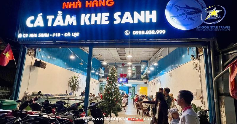 Lẩu Cá Tầm Đà Lạt - Món Ăn Ngon Khó Cưỡng Tại Xứ Lạnh | Saigon Star Travel Nhà hàng cá tầm Khe Sanh Đà Lạt