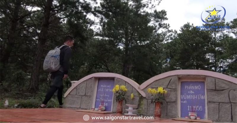 Đồi Thông Hai Mộ - Ghi Dấu Mối Tình Bi Ai Ở Đà Lạt | Saigon Star Travel Chuyến thăm quan đến với Đồi Thông Hai Mộ