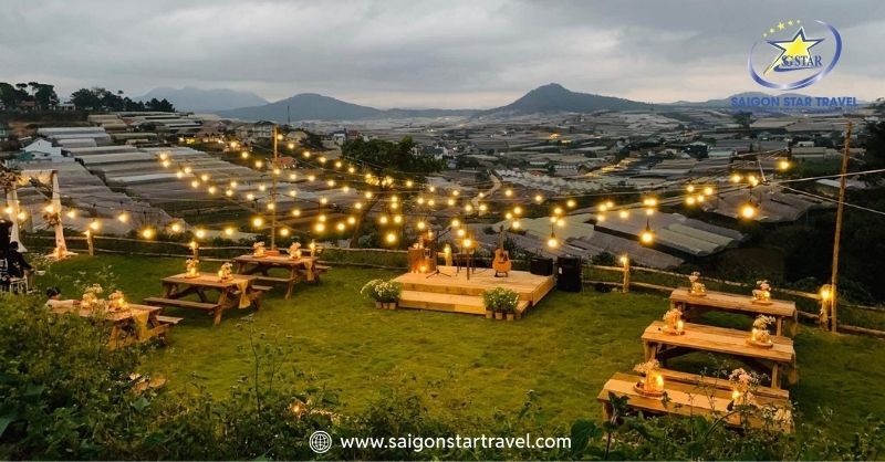 Xóm Lèo Đà Lạt - Địa Điểm Ngắm Hoàng Hôn Cực Chill | Saigon Star Travel Quán Cafe Lời của gió