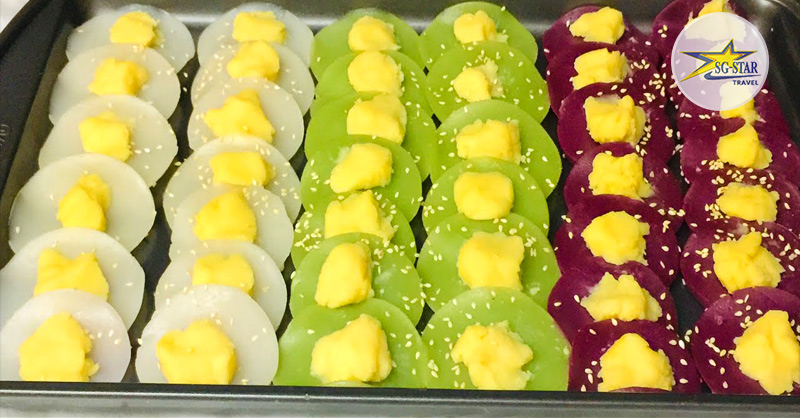 Bánh bèo ngọt với nhiều biến tấu độc đáo trong hương vị của nhiều loại rau củ Bánh bèo ngọt với nhiều biến tấu độc đáo trong hương vị của nhiều loại rau củ