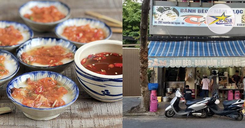Bánh bèo Tâm thu hút nhiều du khách vì hương vị đặc biệt