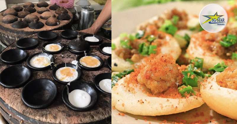 Bánh căn đúc không sử dụng dầu mỡ nên khi chín rất khô ráo, ăn hoài không ngán Bánh căn đúc không sử dụng dầu mỡ nên khi chín rất khô ráo, ăn hoài không ngán