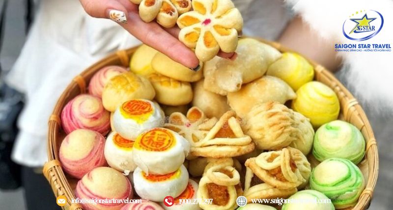 Bánh Khéo nhiều kiểu dáng và màu sắc – đặc sản Phú Quốc mua về làm quà cho gia đình