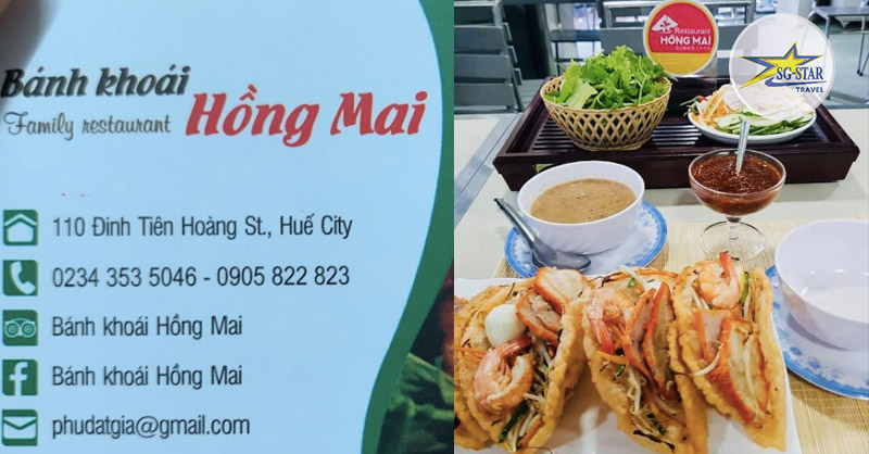 Bánh khoái Hồng Mai- địa chỉ ăn vặt quen thuộc của giới trẻ
