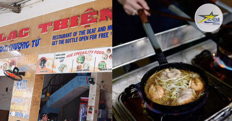 Bánh khoái Lạc Thiện- một trong những quán bánh khoái có tuổi đời lâu nhất tại xứ Huế Bánh khoái Lạc Thiện- một trong những quán bánh khoái có tuổi đời lâu nhất tại xứ Huế