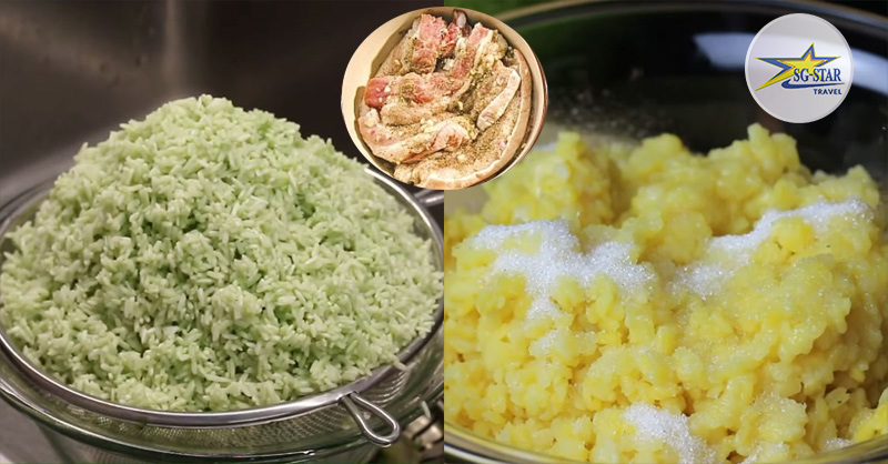 Bánh Tét Đậu Mỡ: Hương Vị Truyền Thống Ngày Tết 2025 | Saigon Star Travel Các bước chế biến nguyên liệu bánh tết đậu mỡ