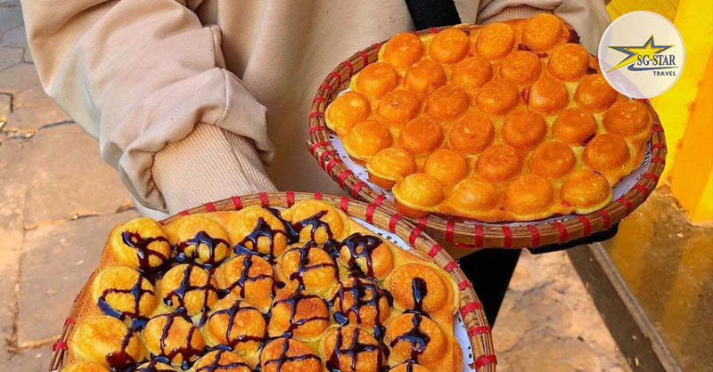 Bánh trứng gà non đẹp mắt, ngon miệng tại Lemon House Coffee bánh trứng gà non hà nội
