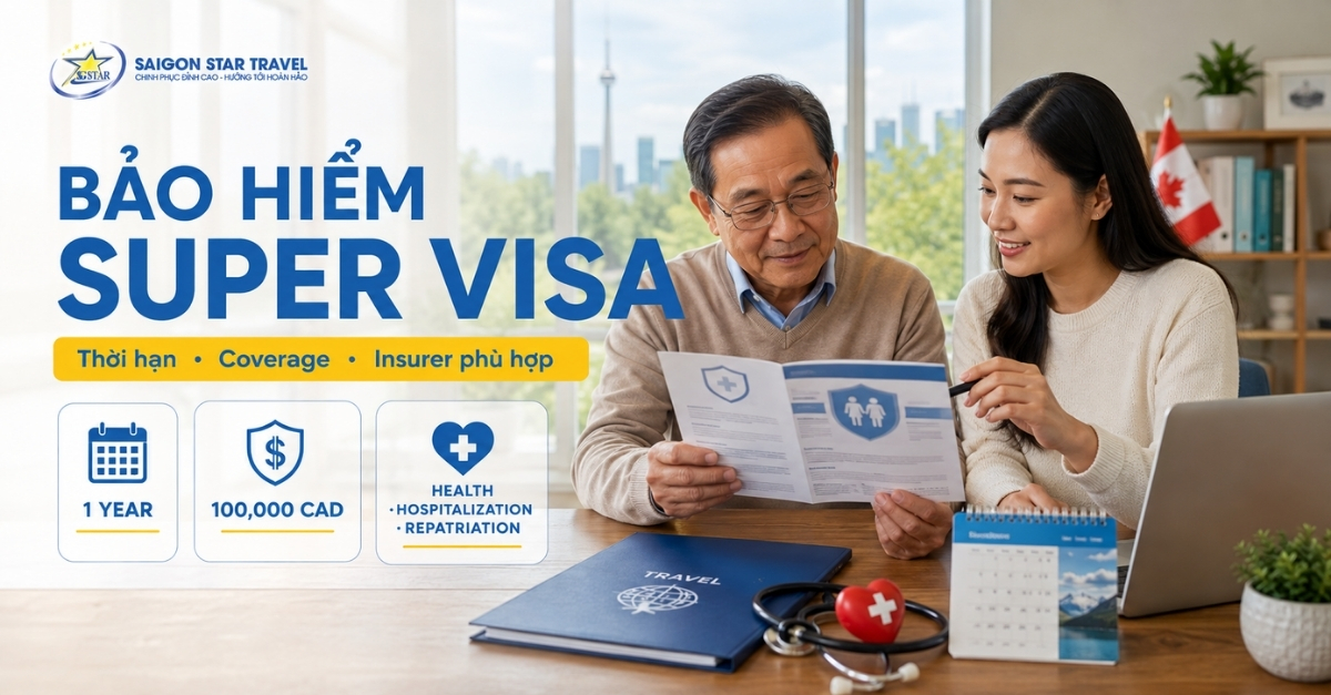 Bảo hiểm y tế khi xin Super Visa Canada