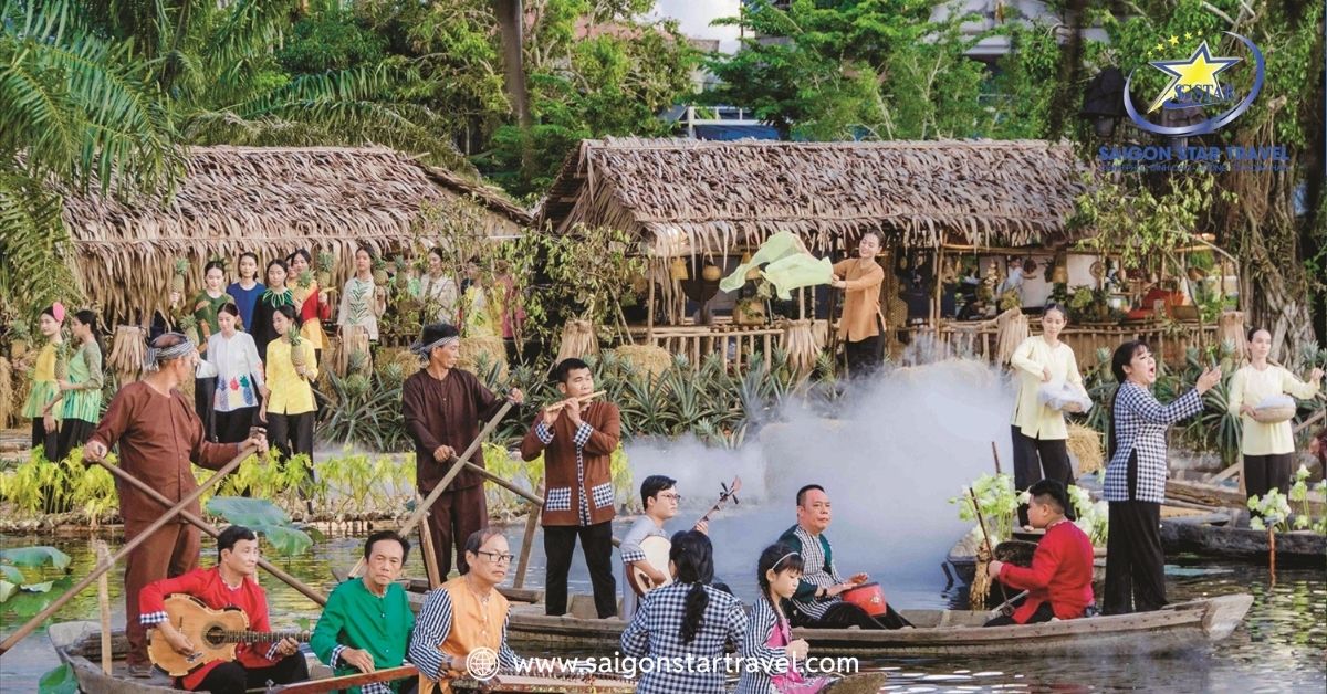 Đờn ca tài tử Nam Bộ được biểu diễn tại Bến Tre