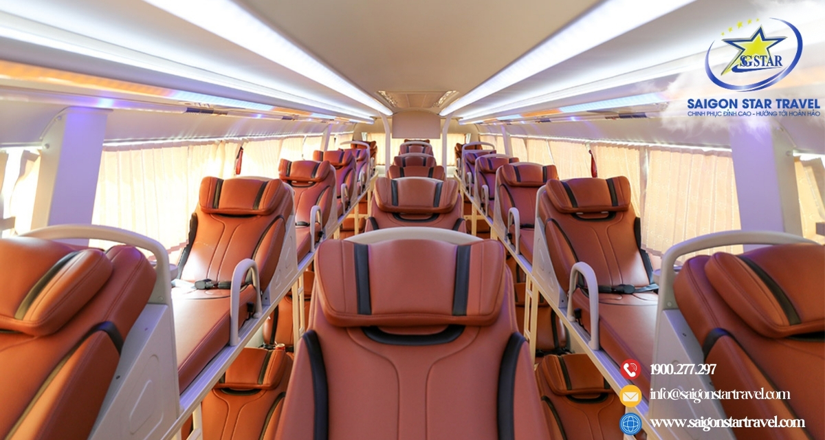 Xe giường nằm 34 - 36 chỗ - Xe giường nằm có bao nhiêu chỗ