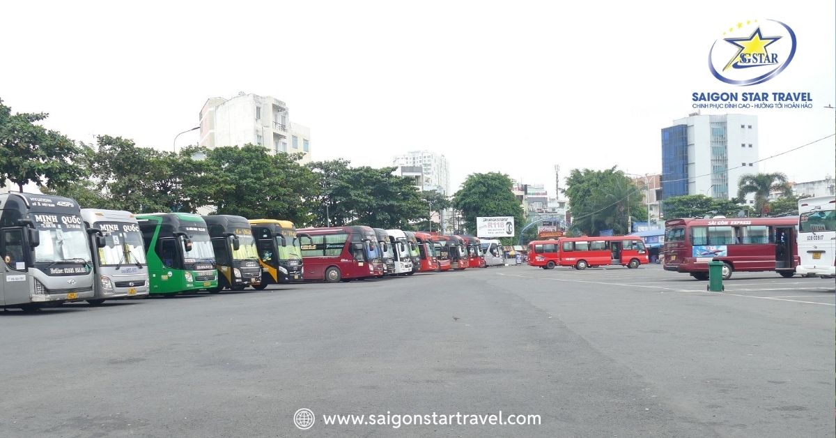 Các tuyến xe hoạt động tại bến xe Miền Đông cũ