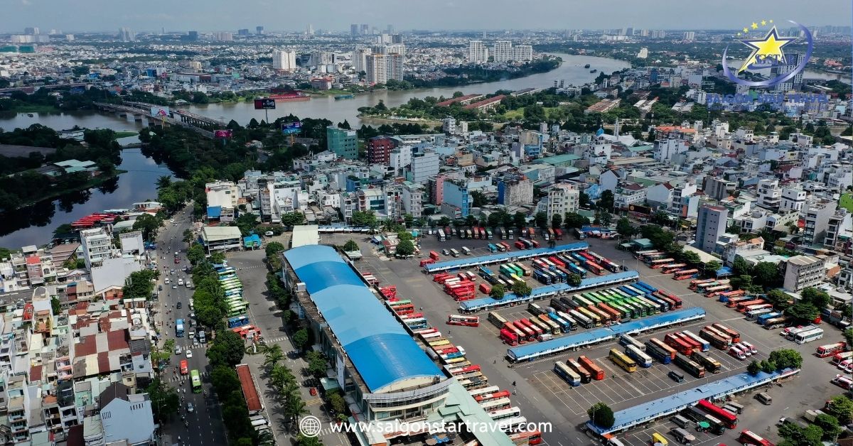 Bến xe Miền Đông cũ tại Bình Thạnh