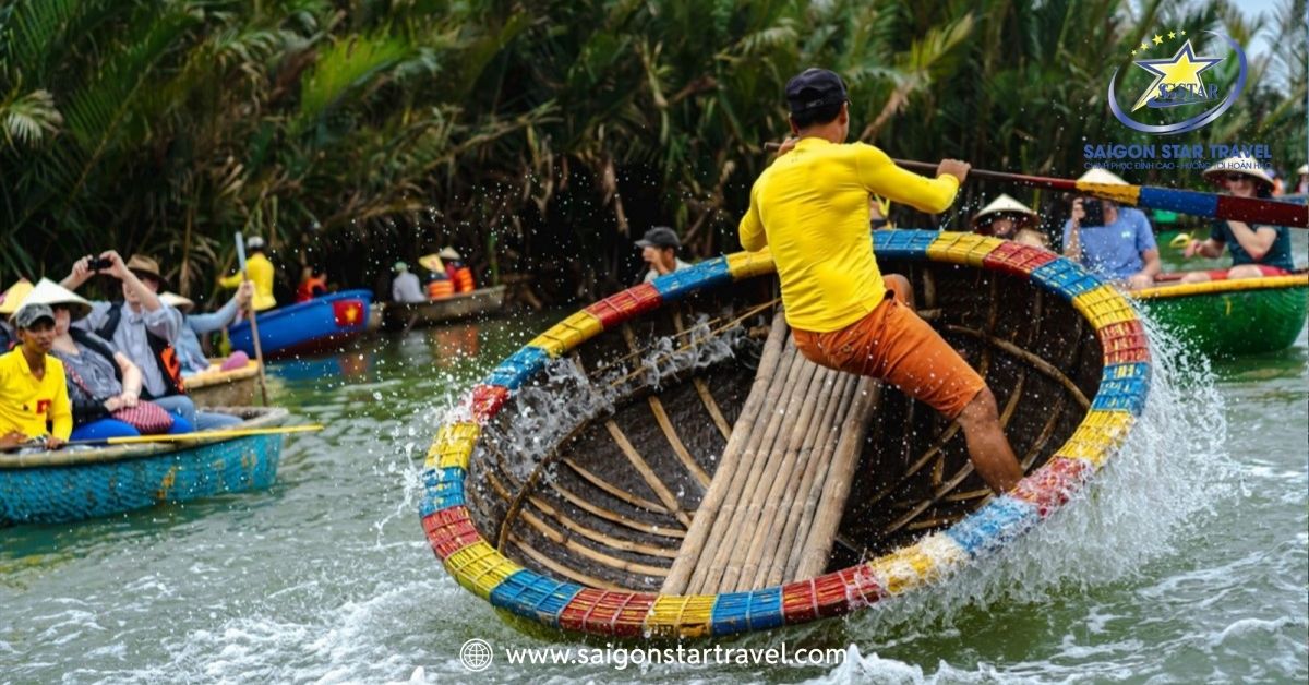 Rừng dừa Bảy Mẫu – trải nghiệm thúng chai độc đáo