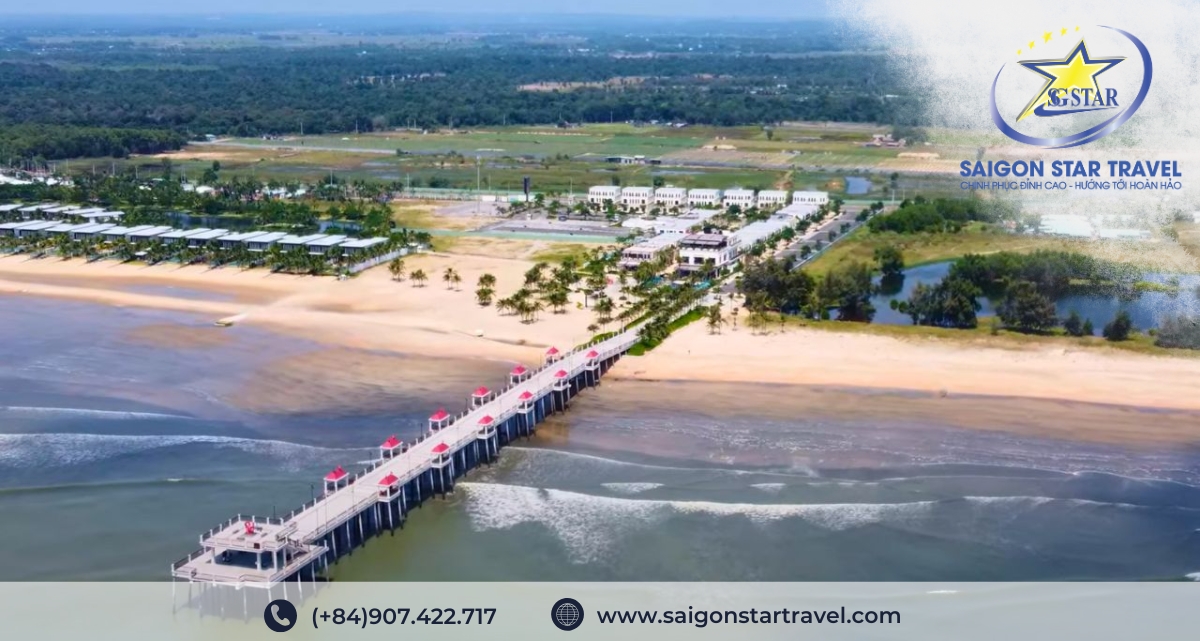 Cầu Hamptons Pier - Tour Hồ Tràm 3 ngày 2 đêm
