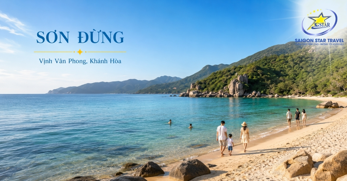 Biển Sơn Đừng thuộc vịnh Vân Phong Khánh Hòa