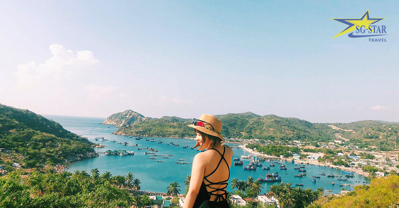 Cảnh đẹp bờ biển Vịnh Vĩnh Hy