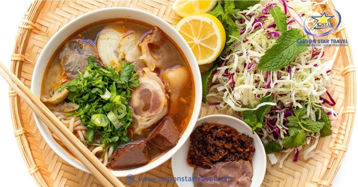 Đặc trưng của món bún bò Đà Lạt