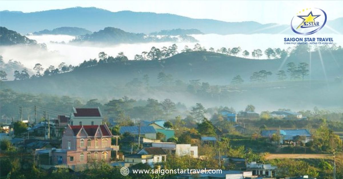 Buổi sáng trong lành tại Đà Lạt