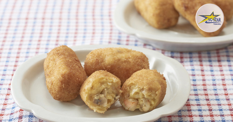 Cá croquetas Tây Ban Nha là một trong những món ăn du khách không thể chối từ khi đến xứ sở bò tót Cá croquetas Tây Ban Nha là một trong những món ăn du khách không thể chối từ khi đến xứ sở bò tót