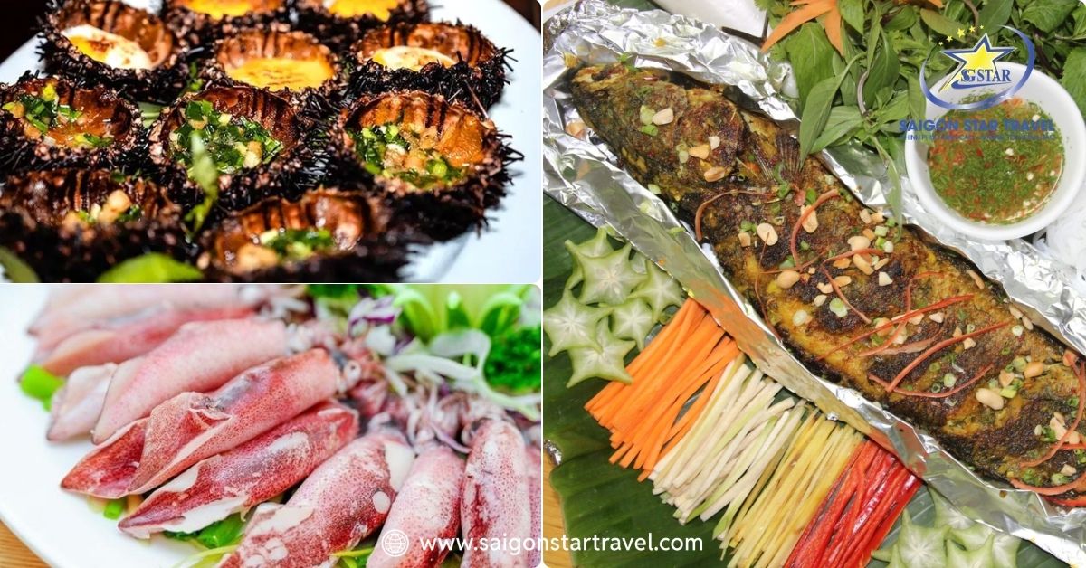 Hải sản tại Nam Du