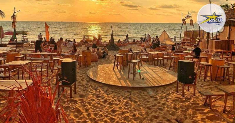 Các nhà hàng ở Bãi Trường Phú Quốc đều có view hướng biển đẹp mê mẩn