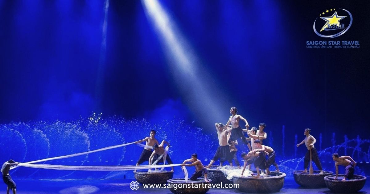 thưởng thức show diễn Fishermen Show