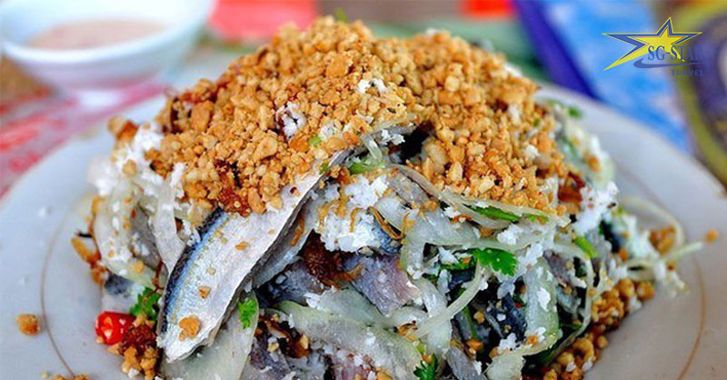 Gỏi cá trích- đặc sản du lịch Phú Quốc