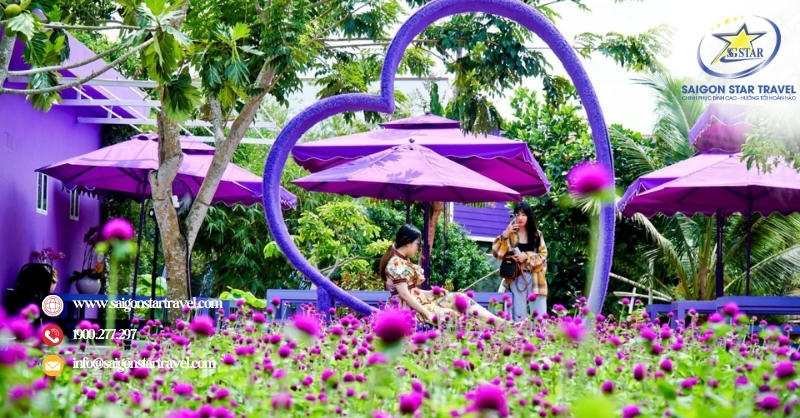 Căn nhà Màu Tím - Tour Cần Thơ Châu Đốc 3 ngày 2 đêm