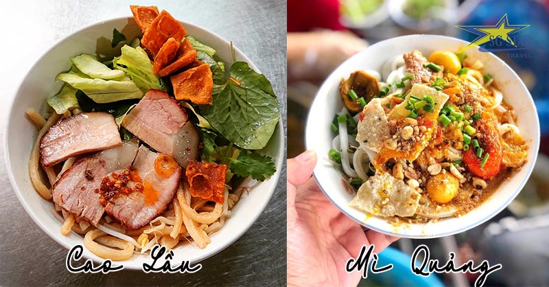 Cao Lầu Đà Nẵng và Mì Quảng khác nhau