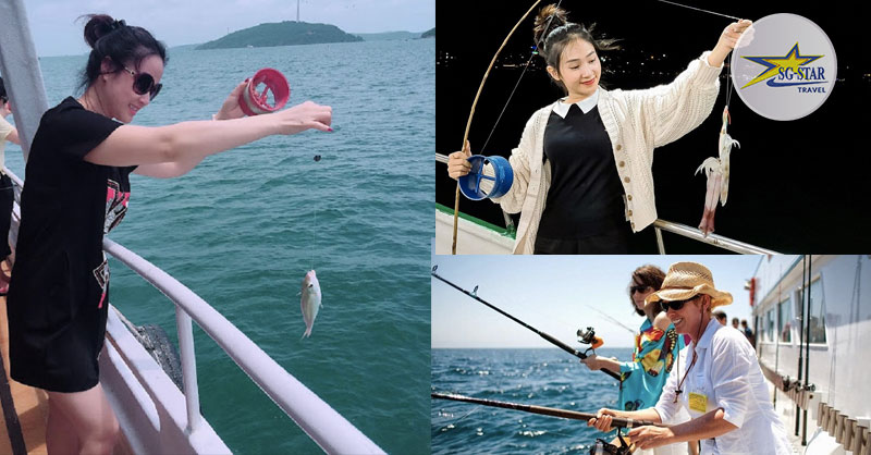 Chợ Đêm Dinh Cậu Phú Quốc - Thiên Đường Dành Cho Các Tín Đồ Ẩm Thực | Saigon Star Travel cau ca cau muc la hoat dong du lich dem den nhieu trai nghiem thu vi cho du khach