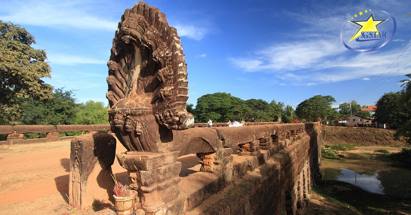 Cầu Kompong Kdei - Trong chương trình Tour Siem Reap Cambodia 4 Ngày 3 đêm