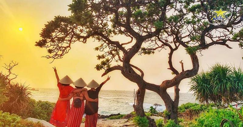 Tour Du Lịch Đảo Lý Sơn 4 ngày 3 đêm - Tour du lịch hè mới nhất | Saigon Star Travel Cây Phong Ba cô đơn được nhiều du khách lựa chọn là điểm chụp ảnh siêu đẹp - Tour Ly Sơn 4n3đ