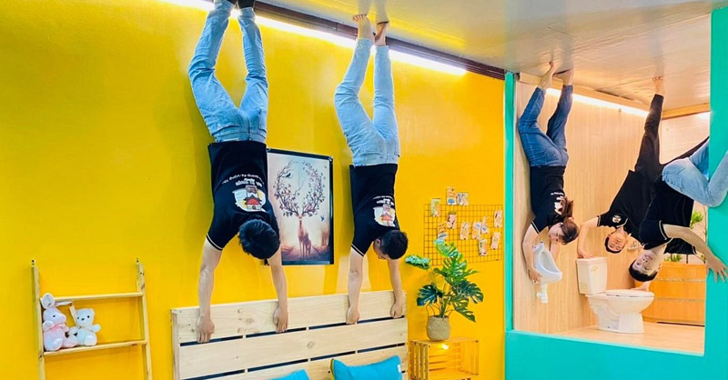 30/4 Ở Vũng Tàu Có Gì Vui? Nên Đi Chơi Ở Đâu Vũng Tàu? | Saigon Star Travel Check in Trong Ngôi nhà úp ngược Vũng Tàu