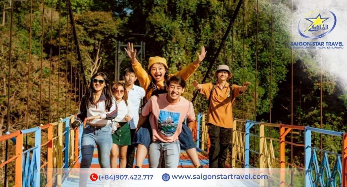 Check-in Cầu Treo Madagui - Tour Madagui Team Building 2n1đ