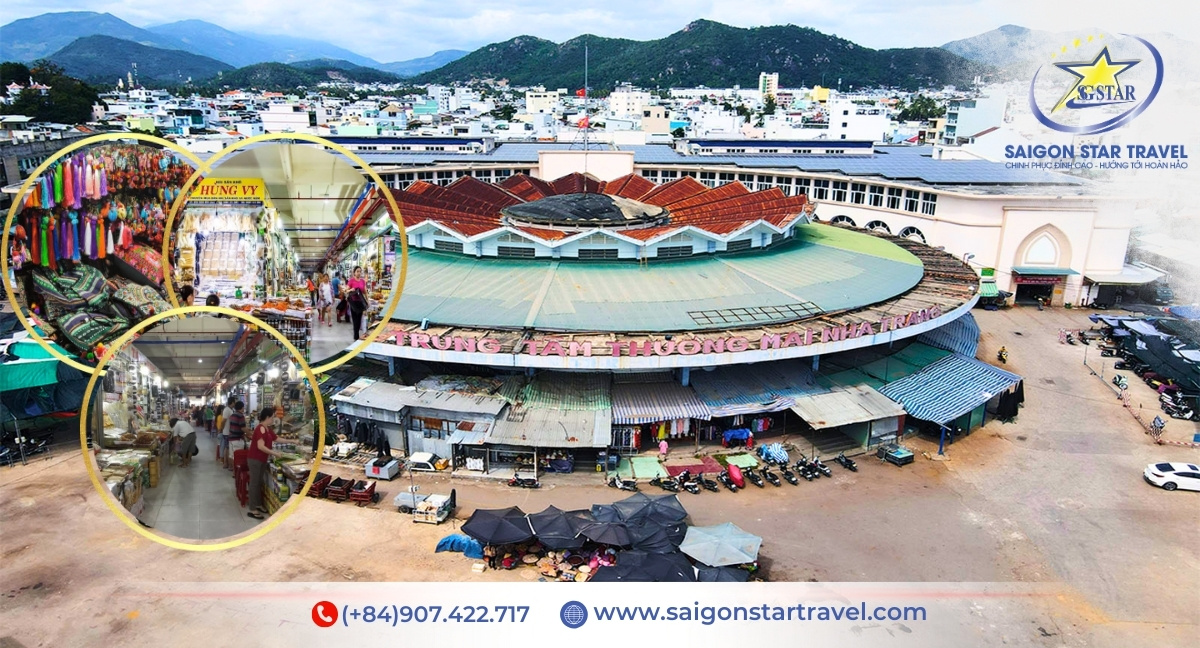 Chợ Đầm Nha Trang điểm mua đặc sản trong tour city Nha Trang 1 ngày