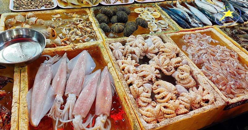Chợ hải sản Vũng Tàu – nơi ẩm thực biển lên ngôi | Saigon Star Travel Chợ hải sản Vũng Tàu
