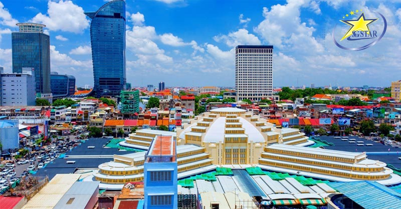 Tour Siem Reap Cambodia 4 Ngày 3 đêm | Du lịch Lễ 2/9 | Saigon Star Travel cho lon moi phsar thmey