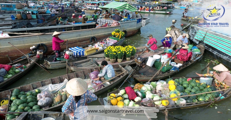 Chợ nổi Cái Răng