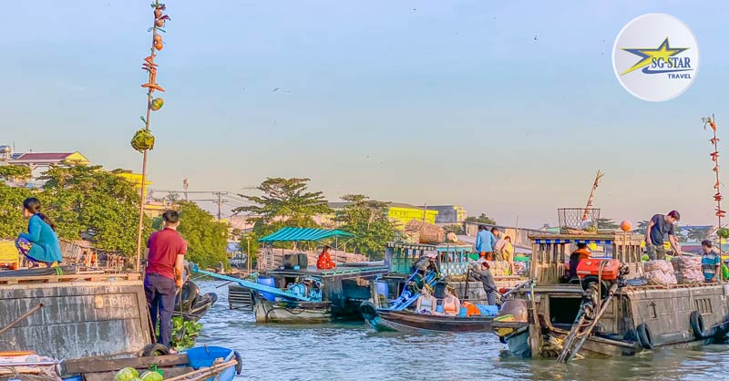 Khám Phá Cảnh Sông Nước Miền Tây Thơ Mộng Trữ Tình | Saigon Star Travel Chợ Nổi Cái Răng - Khám Phá Đặc Sản Sông Nước