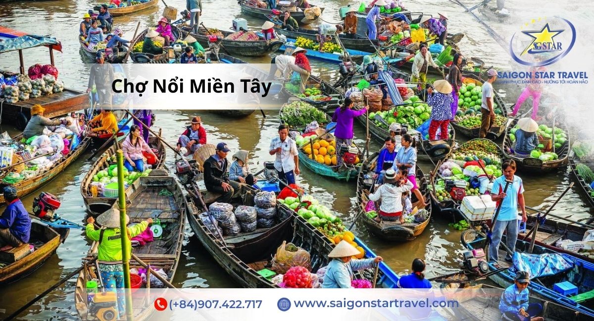 Chợ Nổi - Tour Miền Tây