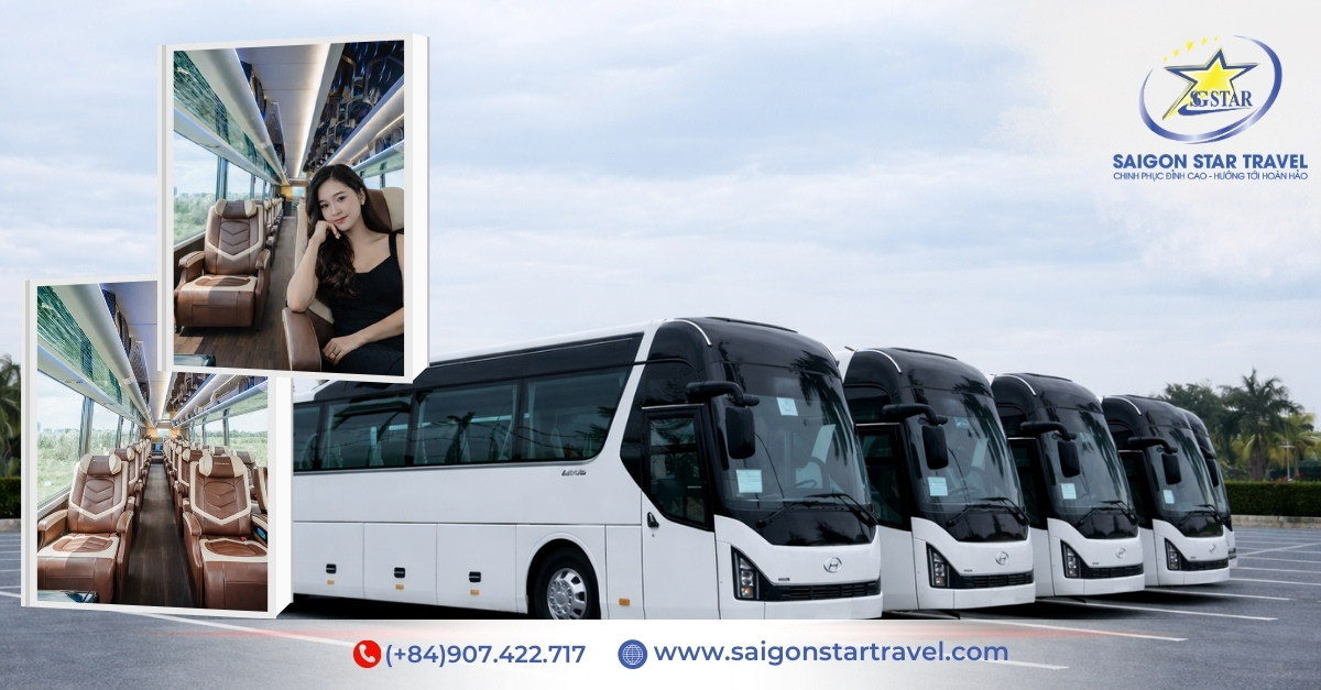 Thuê xe Limousine 29 chỗ tại TpHCM (28 ghế khách + 1 ghế tài)
