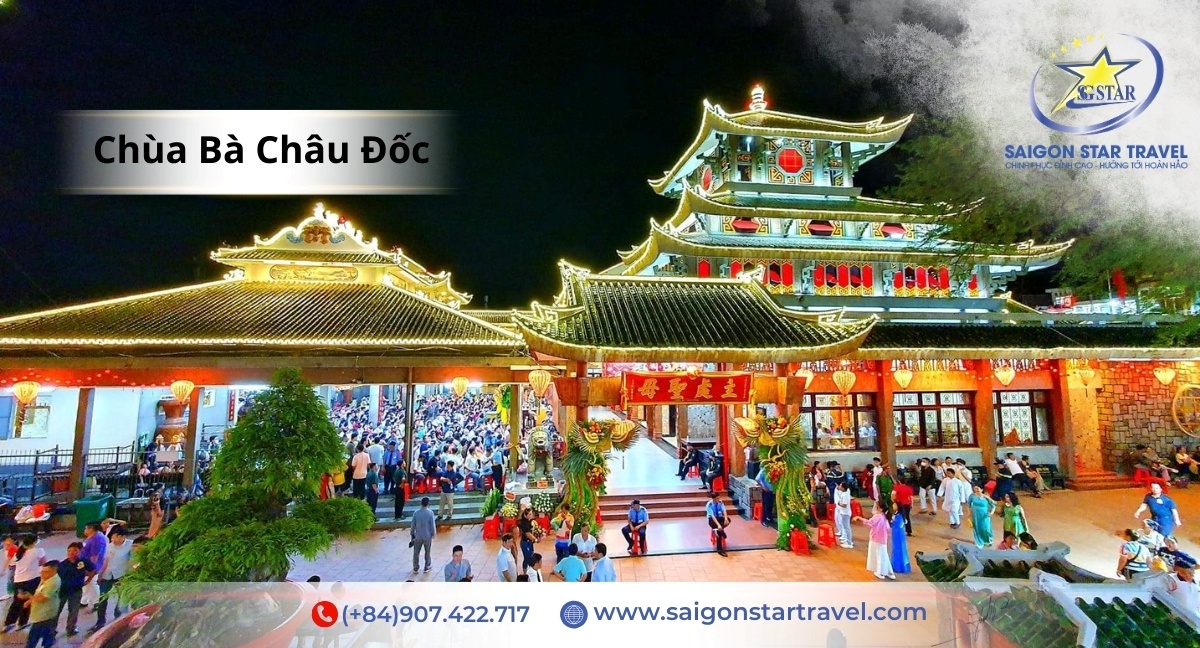 Chùa Bà Châu Đốc - Tour Miền Tây 3 ngày